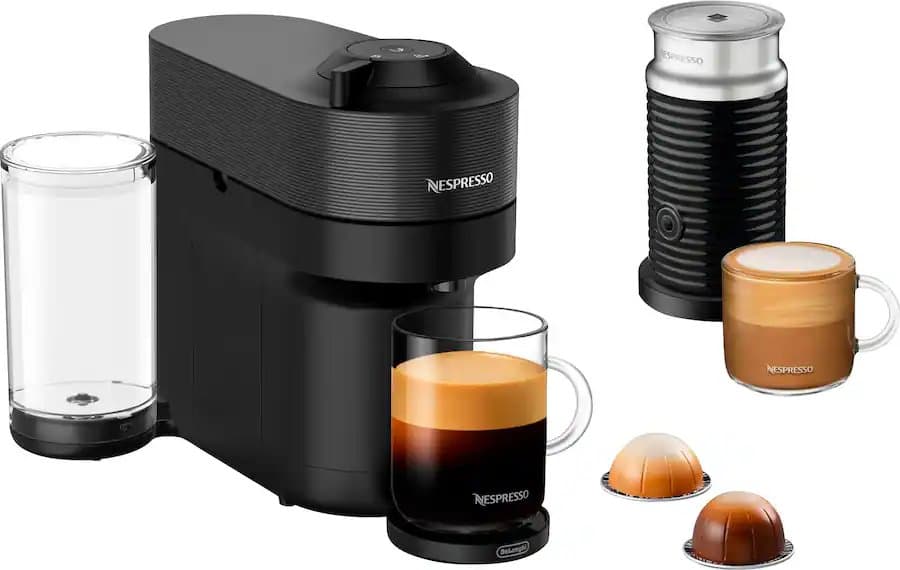 Vertuo Pop+ Coffee and Espresso Maker by De'Longhi with Milk Frother