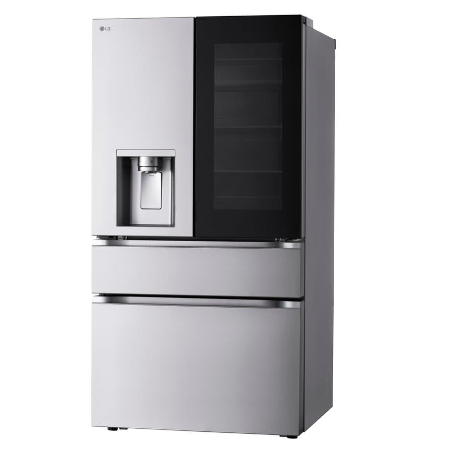 LG 28.6 Cu. Ft. 4-Door French Door Refrigerator Door-In-Door with MyColor 36-Inch Wide in Stainless Steel - LF29S8365S