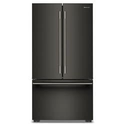 KitchenAid 24 Cu. Ft. French Door Refrigerator 36" Black