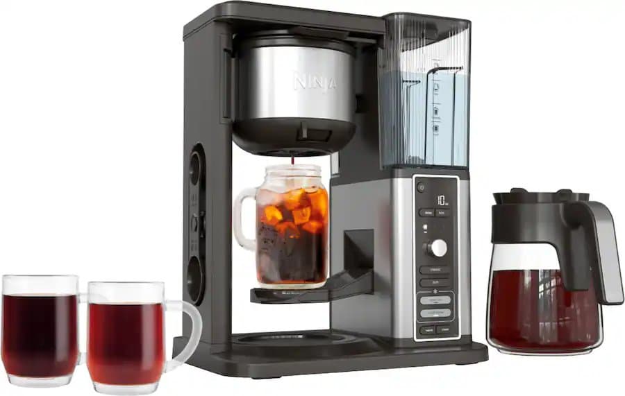 Hot & Iced XL Coffee Maker with Rapid Cold Brew 12-cup Drip Coffee Maker & Single Serve Brewing