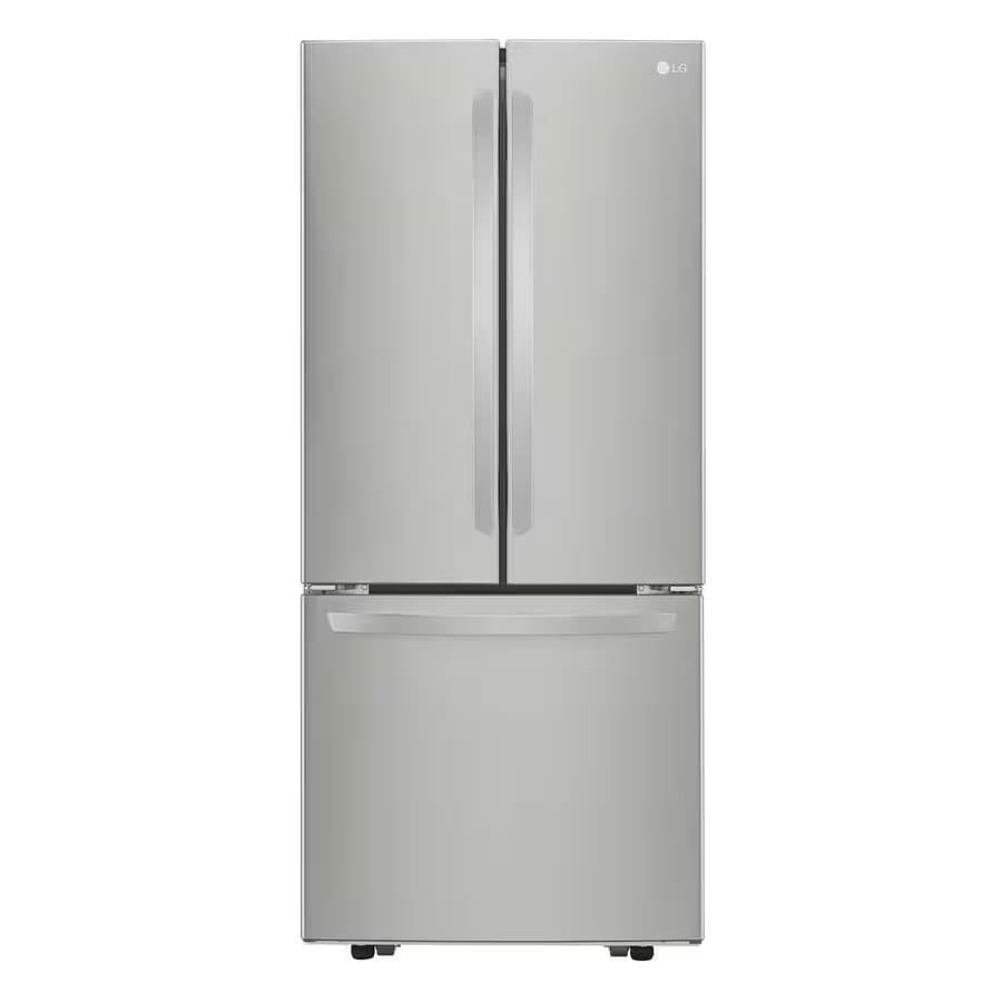 LG 22 Cu. Ft. French Door Refrigerator 30" Stainless Steel