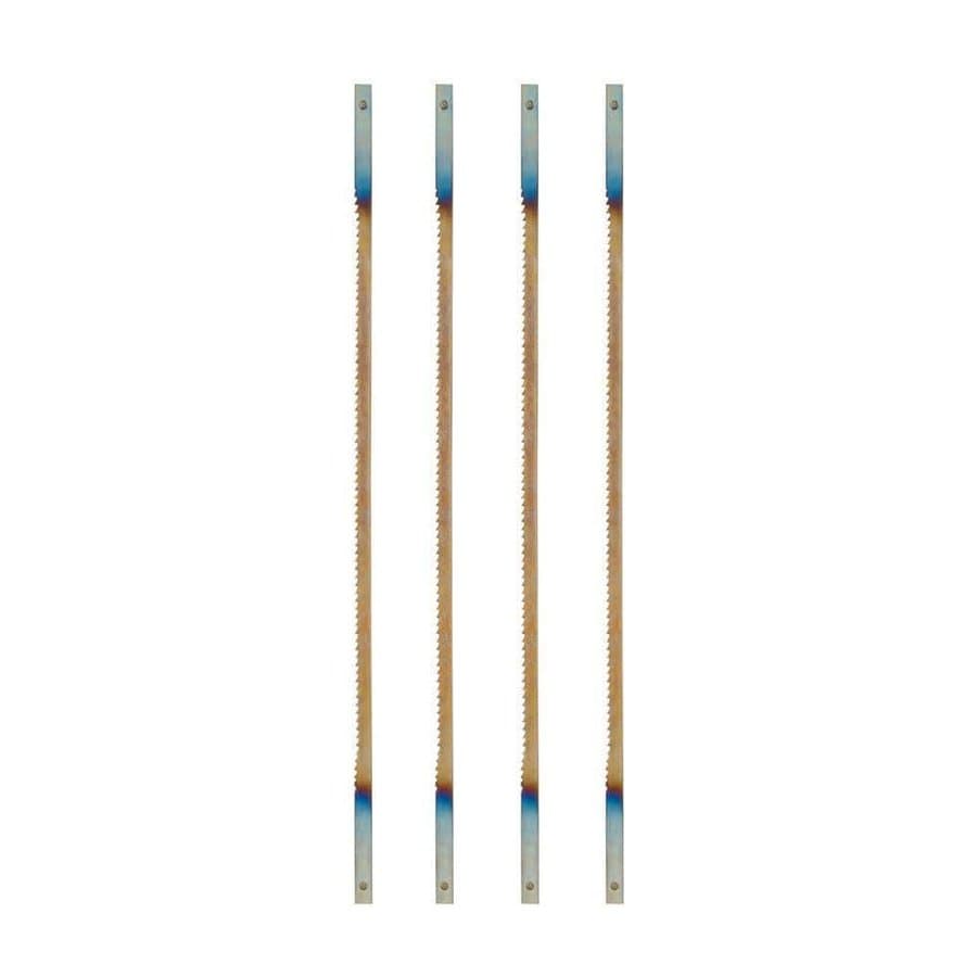 20 TPI Regular Tooth Scroll Saw Blades (4-Piece)