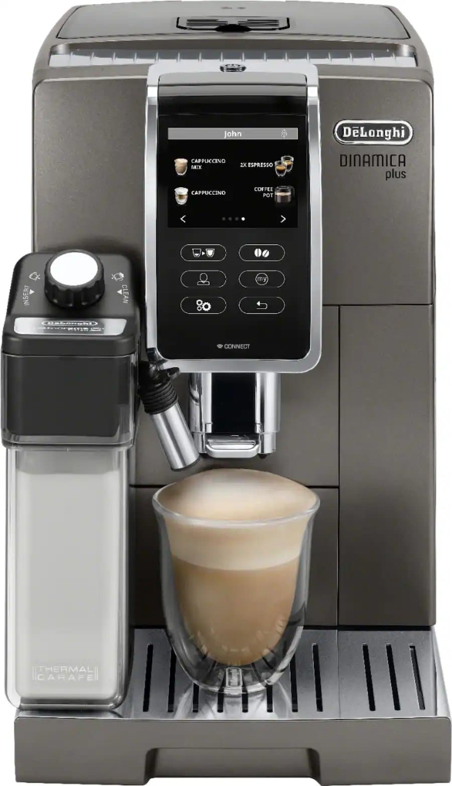 Dinamica Plus Connected Fully Automatic Espresso Machine with Built-in Grinder