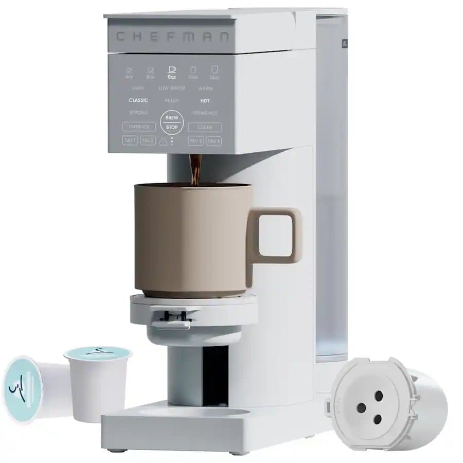 Caffeinator Single Serve Coffee Maker, 48 oz. Reservoir