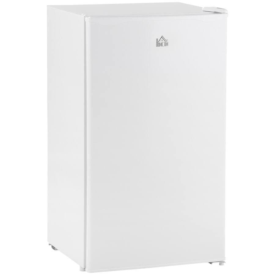 3.2 Cu.Ft Mini Fridge with Freezer-Energy Efficient, Adjustable Thermostat & Reversible Door, White