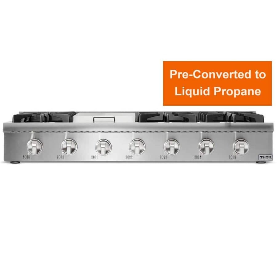 Thor Kitchen 48-in 6 burners Stainless steel Gas Cooktop