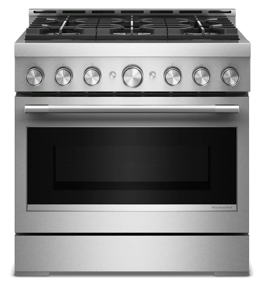 KitchenAid 4.1 Cu. Ft. Commercial-Style Gas Range